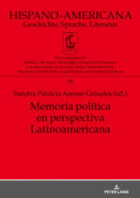 Memoria política en perspectiva Latinoamericana (Hispano-Americana .56) （2018. 206 S. 12 Abb. 210 mm）