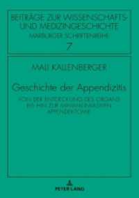 Geschichte der Appendizitis : Von der Entdeckung des Organs bis hin zur minimalinvasiven Appendektomie. Dissertationsschrift (Beiträge zur Wissenschafts- und Medizingeschichte .7) （2019. 390 S. 106 Abb. 210 mm）