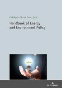 Handbook of Energy and Environment Policy （2019. 288 S. 78 Abb. 210 mm）