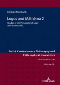 Lógos and Máth ma 2 : Studies in the Philosophy of Logic and Mathematics (Studies in Philosophy, History of Ideas and Modern Societies 18) （2020. 224 S. 210 mm）