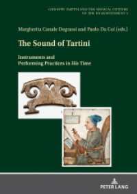 The Sound of Tartini : Instruments and Performing Practices in His Time （2023. 152 S. 40 Abb. 210 mm）