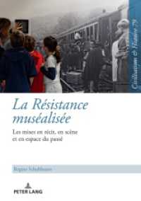 La Résistance muséalisée : Les mises en récit, en scène et en espace du passé. Dissertationsschrift (Zivilisationen und Geschichte / Civilizations and History / Civilisations et Histoire 79) （2023. 288 S. 12 Abb. 210 mm）