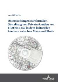 Untersuchungen zur formalen Gestaltung der Privaturkunden von 1100 bis 1250 in dem kulturellen Zentrum zwischen Maas und : Dissertationsschrift （2024. 378 S. 29 Abb. 210 mm）