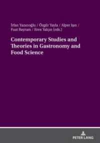 Contemporary Studies and Theories in Gastronomy and Food Science （2024. 428 S. 37 Abb. 210 mm）