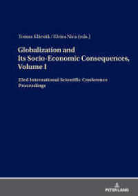 Globalization and Its Socio-Economic Consequences, Volume I : 23rd International Scientific Conference Proceedings （2025. XII, 874 S. 253 Abb. 210 mm）