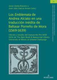 Los Emblemata de Andrea Alciato en una traducci&oacute;n in&eacute;dita de Baltasar Porre&ntilde;o de Mora (1569-1639) (Studien zu den Romanischen Literaturen und Kulturen/Studies on Romance Literatures and Cultures 52) （2025. VI, 530 S. 226 Abb. 210 mm）