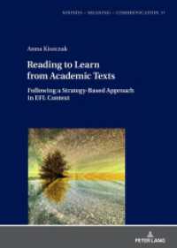 Reading to Learn from Academic Texts : Following a Strategy-Based Approach in EFL Context (Sounds - Meaning - Communication)