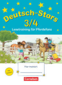 Deutsch-Stars - Allgemeine Ausgabe - 3./4. Schuljahr : Lesetraining für Pferdefans - Übungsheft - Mit Lösungen (Deutsch-Stars) （2011. 64 S. m. zahlr. meist farb. Illustr., Beil.: Sticker u. Lös）