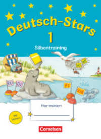 Deutsch-Stars - Allgemeine Ausgabe - 1. Schuljahr : Silbentraining - Übungsheft - Mit Lösungen (Deutsch-Stars) （2012. 64 S. 26 cm）