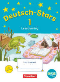 Deutsch-Stars - BOOKii-Ausgabe - 1. Schuljahr : Lesetraining - Übungsheft - Mit Lösungen. Stift nicht enthalten. Stift muss separat erworben werden (Deutsch-Stars) （1. Aufl. 2013. 80 S. 26 cm）