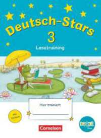 Deutsch-Stars - BOOKii-Ausgabe - 3. Schuljahr : Lesetraining - Übungsheft - Mit Lösungen. Stift nicht enthalten. Stift muss separat erworben werden (Deutsch-Stars) （1. Aufl. 2013. 80 S. 26 cm）