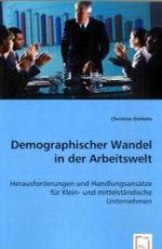 Demographischer Wandel in der Arbeitswelt : Herausforderungen und Handlungsansätze für Klein- und mittelständische Unternehmen （2008. 104 S. 220 mm）