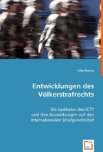 Entwicklungen des Völkerstrafrechts : Die Judikatur des ICTY und ihre Auswirkungen auf den Internationalen Strafgerichtshof （2008. 200 S. 220 mm）