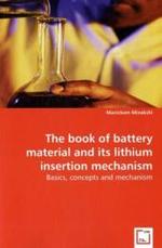 The book of battery material and its lithium insertion mechanism