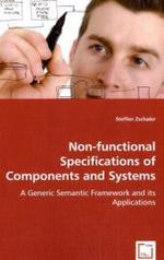 Non-functional Specifications of Components and Systems