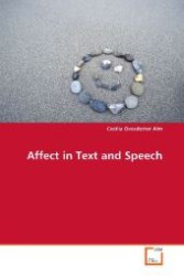Affect in Text and Speech （2009. 132 S. 220 mm）