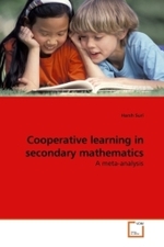 Cooperative learning in secondary mathematics : A meta-analysis （2010. 108 S. 220 mm）