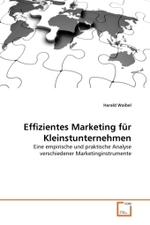 Effizientes Marketing f&uuml;r Kleinstunternehmen : Eine empirische und praktische Analyse verschiedener Marketinginstrumente （2011. 112 S.）
