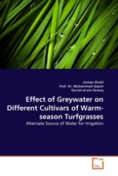Effect of Greywater on Different Cultivars of Warm-season Turfgrasses : Alternate Source of Water for Irrigation （2011. 92 S.）