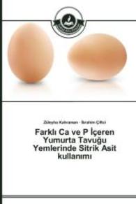 Farkl Ca ve P çeren Yumurta Tavu u Yemlerinde Sitrik Asit kullan m （2014. 120 S. 220 mm）