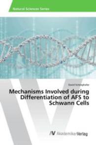 Mechanisms Involved during Differentiation of AFS to Schwann Cells （2016. 80 S. 220 mm）