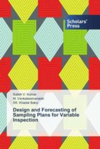 Design and Forecasting of Sampling Plans for Variable Inspection （2015. 168 S. 220 mm）