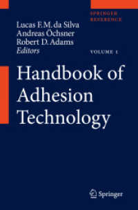 接着技術ハンドブック（全２巻）<br>Handbook of Adhesion Technology