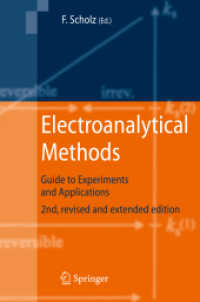 Electroanalytical Methods : Guide to Experiments and Applications （2ND）