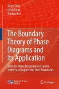 The Boundary Theory of Phase Diagrams and Its Application : Rules for Phase Diagram Construction with Phase Regions and Their Boundaries