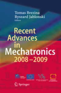 Recent Advances in Mechatronics （2009. 700 S. 235 mm）