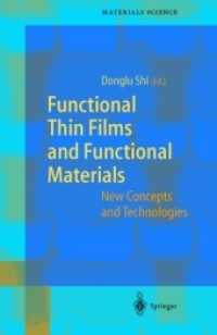 Functional Thin Films and Functional Materials : New Concepts and Technologies (Springer Series in Materials Science)