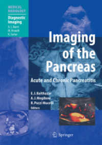 Imaging of the Pancreas : Acute and Chronic Pancreatitis (Medical Radiology / Diagnostic Imaging .)