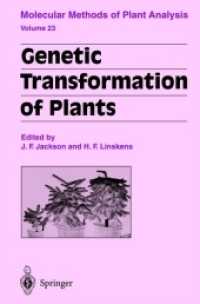 Genetic Transformation of Plants (Molecular Methods of Plant Analysis)