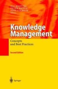 Knowledge Management : Concepts and Best Practices （2ND）