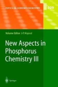 New Aspects in Phosphorus Chemistry III (Topics in Current Chemistry)