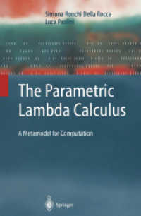 The Parametric Lambda Calculus : A Metamodel for Computation (Texts in Theoretical Computer Science. an Eatcs Series)