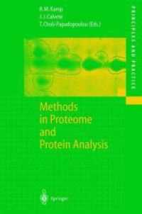 Methods in Proteome and Protein Analysis (Principles and Practice)