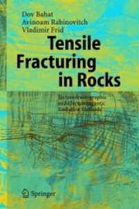 Tensile Fracturing in Rocks : Tectonofractographic and Electromagnetic Radiation Methods