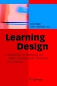 Learning Design : A Handbook on Modelling and Delivering Networked Education and Training