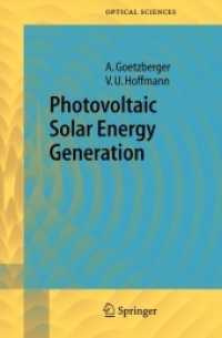 Photovoltaic Solar Energy Generation (Springer Series in Optical Sciences)