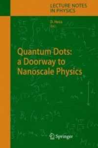 Quantum Dots: a Doorway to Nanoscale Physics (Lecture Notes in Physics)