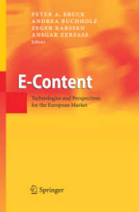 E-content : Technologies and Perspectives for the European Market