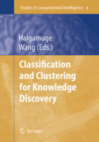 Classification and Clustering for Knowledge Discovery (Studies in Computational Intelligence)