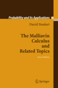 The Malliavin Calculus and Related Topics (Probability and Its Applications) （2ND）
