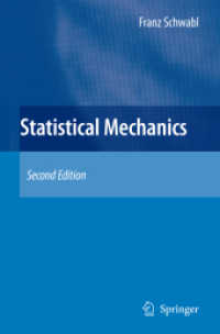 Statistical Mechanics (Advanced Texts in Physics) （2ND）