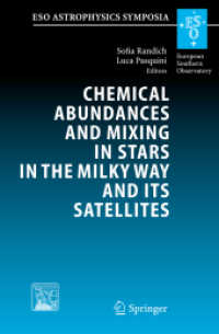 Chemical Abundances and Mixing in Stars in the Milky Way and Its Satellites : Proceedings of the Eso-arcetrie Workshop Held in Castiglione Della Pesca