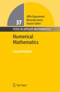 Numerical Mathematics (Texts in Applied Mathematics 37) （2ND）