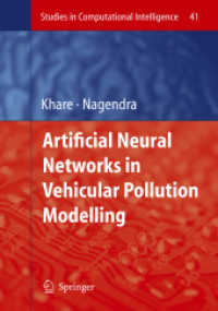 Artificial Neural Networks in Vehicular Pollution Modelling (Studies in Computational Intelligence)