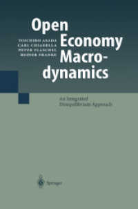 Open Economy Macrodynamics : An Integrated Disequilibrium Approach