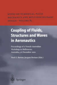 Coupling of Fluids, Structures and Waves in Aeronautics : Proceedings of a French-australian Workshop in Melbourne, Australia 3-6 December 2001 (Notes